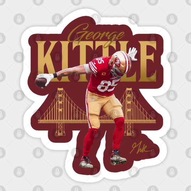 George Kittle Griddy Sticker by Juantamad